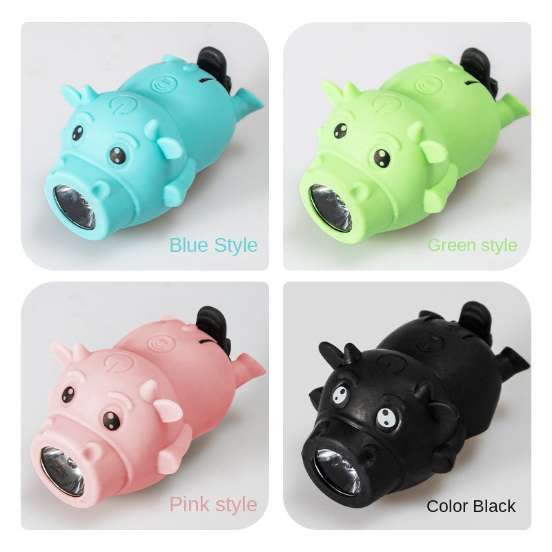 Children's Balance Light Bicycle Light Headlight Calf Night Riding Charging Bell Electric Horn Equipment