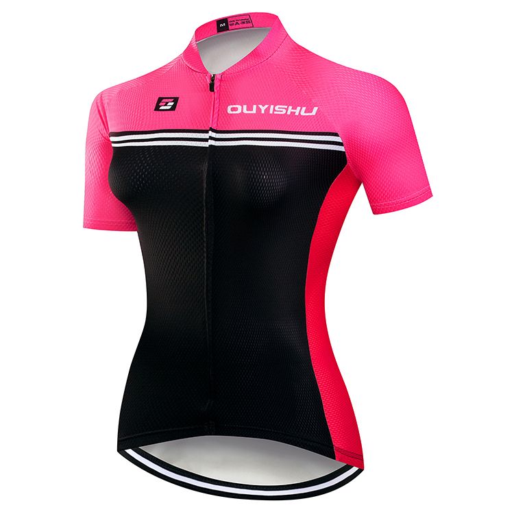 Road Bike Cycling Clothes Suit Women's Summer Short-Sleeved Breathable Quick-Drying Cycling Top Pants Bicycle Shirt Slim Fit