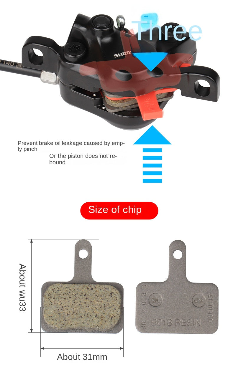 SHIMANO MT200 M396 Oil Brake Mountain Bike Hydraulic Disc Brake Folding Bike Oil Brake