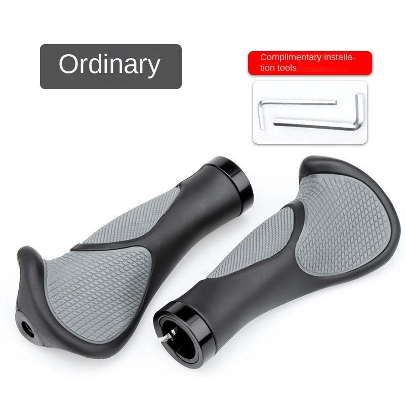 Factory Customized Mountain Bike Rubber Horn Handle Cover Bicycle Handle Grip Riding Bilateral Lock Auxiliary Handle