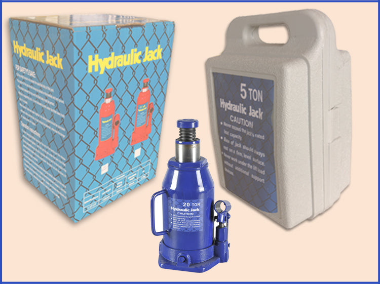 20-Ton Heavy Duty Hydraulic Bottle Jack: High Capacity Truck Lift