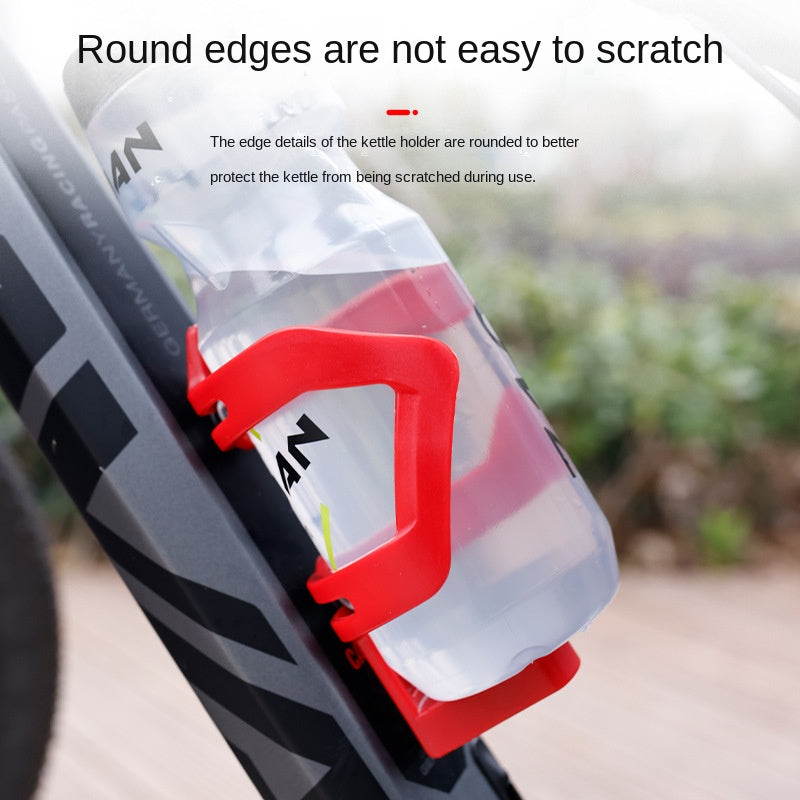 Bicycle Kettle Frame Mountain Bike Road Bike Waterproof Pc Kettle Bracket with Light Water Cup Holder Cycling Fixture and Fitting