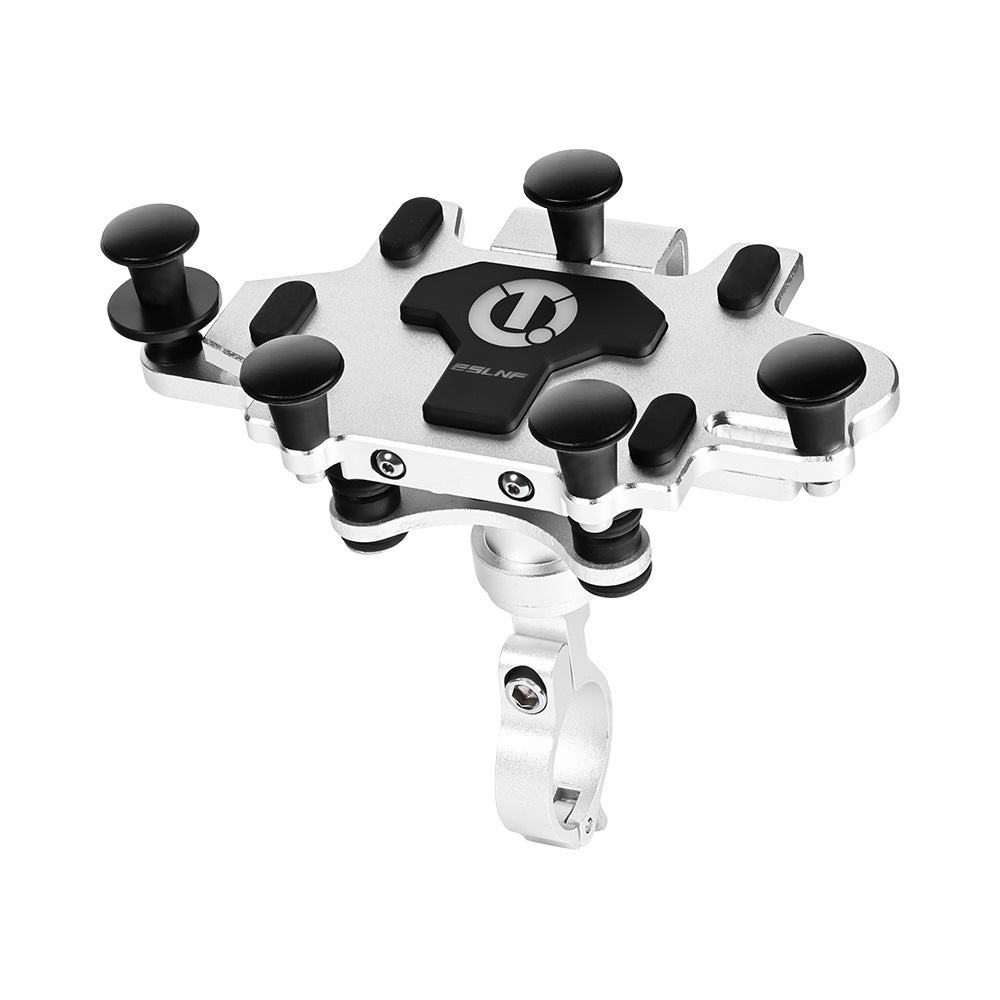 Bicycle Mobile Phone Stand Battery Car Shockproof Anti-Shake Takeaway Navigation Bracket Road Bike Outdoor Riding Mobile Phone Accessories