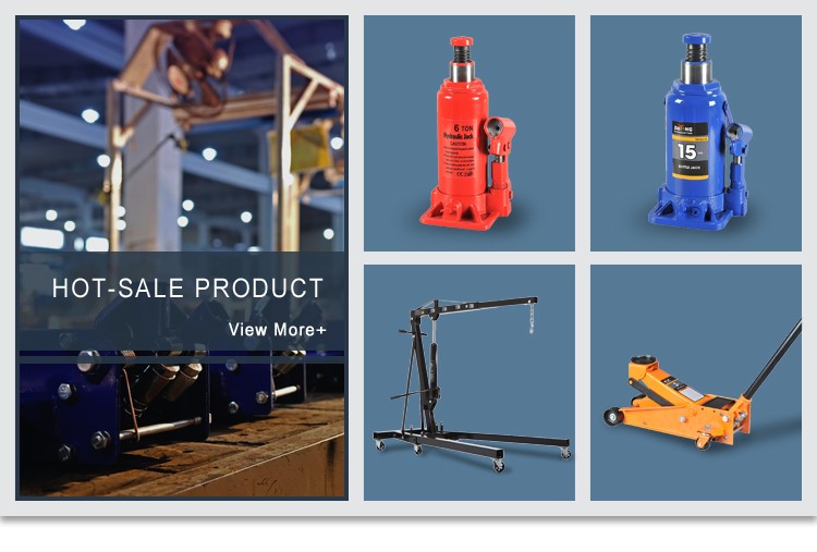 8-Ton Welded Hydraulic Bottle Jack: CE Certified Leak-Proof Lift