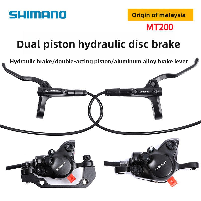 SHIMANO MT200 Oil Brake Mountain Bike Hydraulic Disc Brake Folding Bike Oil Brake