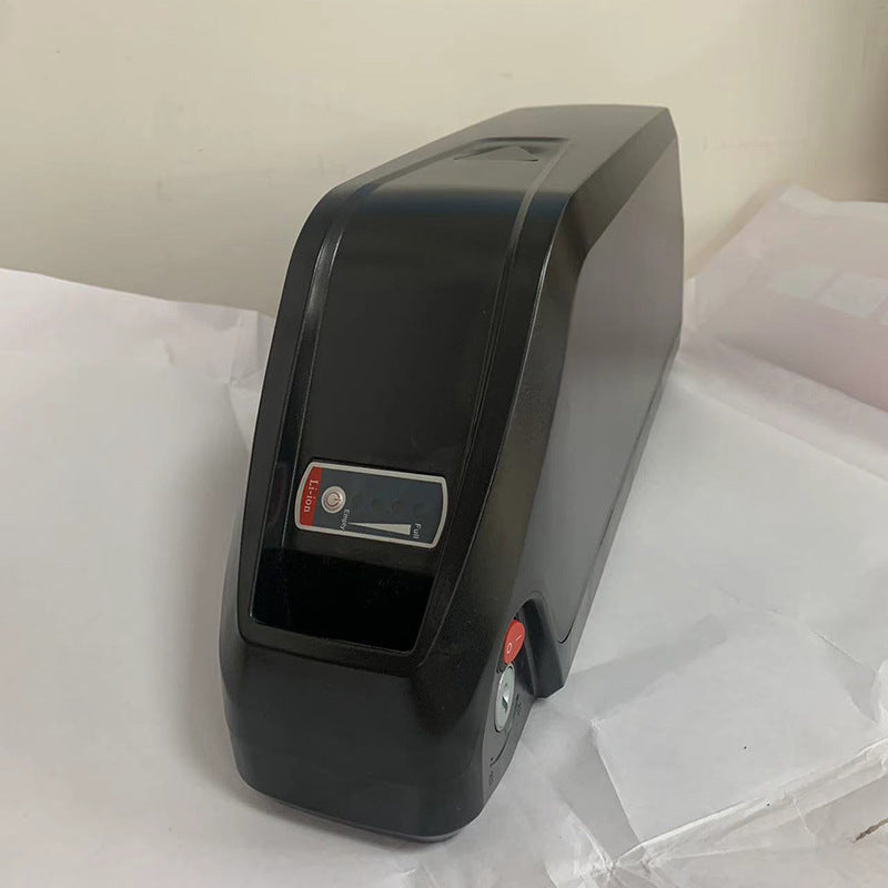 ALX149B Ebike Battery Box with Lock, MTB Lipo Down Tube Housing, ALX149B Battery Plastic Shell