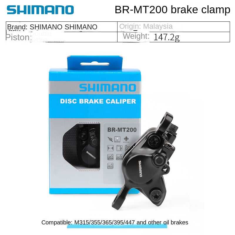 SHIMANO MT200 M396 Oil Brake Mountain Bike Hydraulic Disc Brake Folding Bike Oil Brake