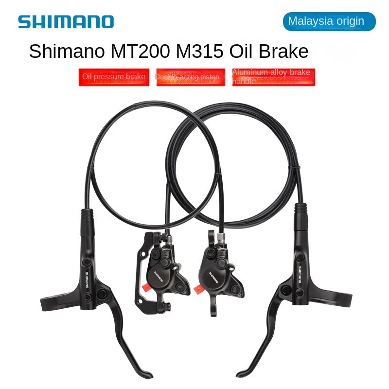 SHIMANO MT200 M396 Oil Brake Mountain Bike Hydraulic Disc Brake Folding Bike Oil Brake