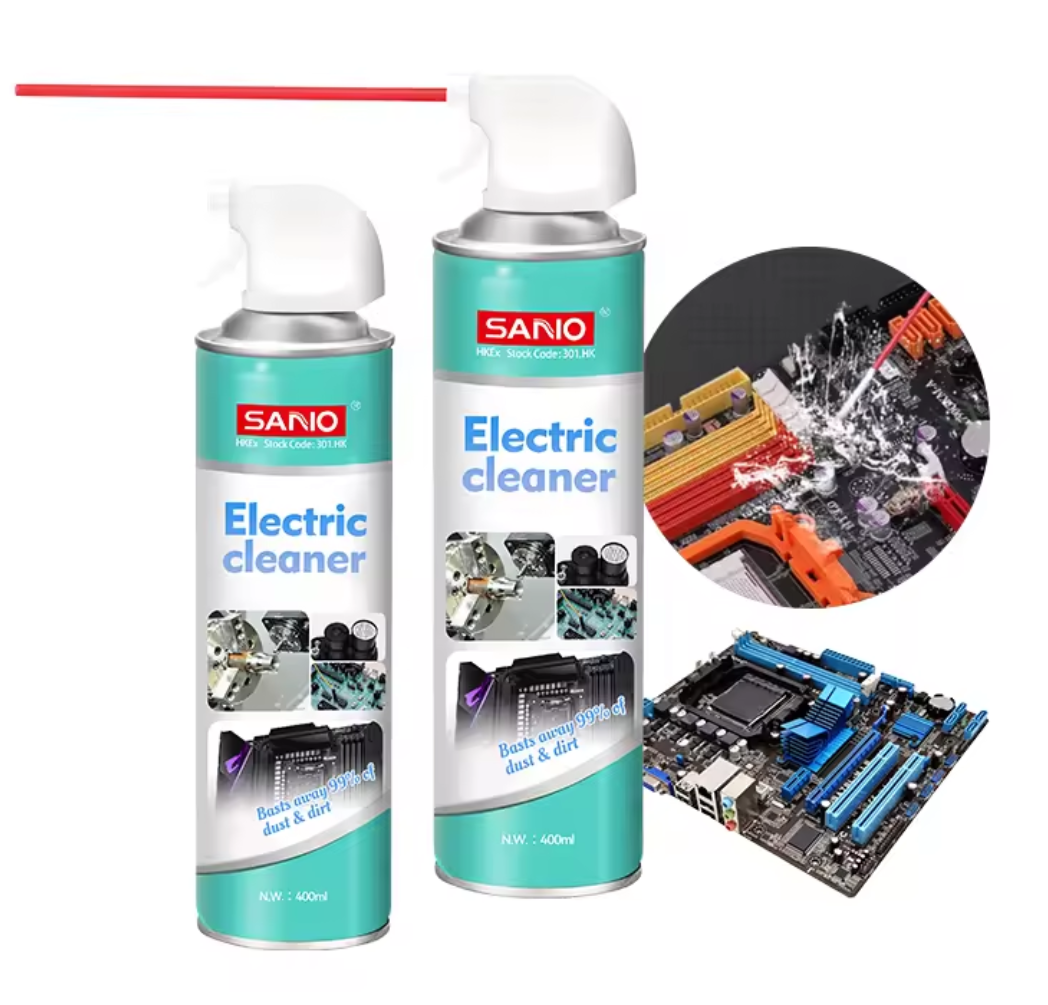 Hot selling 450ml electrical contact cleaner detergent spray bottle Contact Cleaner