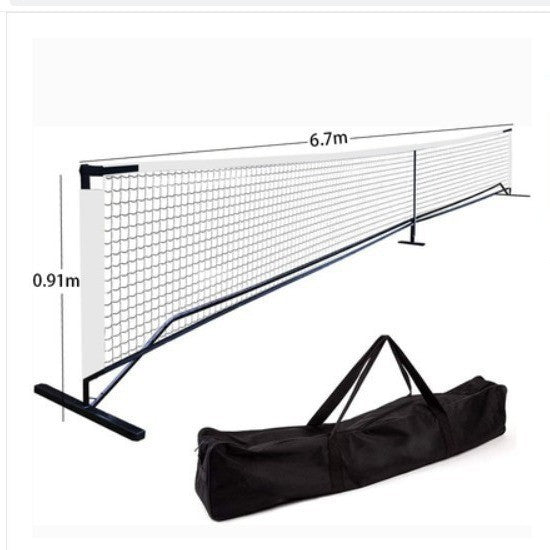 Pickleball Full Set Pickleball Net Outdoor Tennis Net Frame Indoor Mobile Pickleball Net Pickle Net Portable