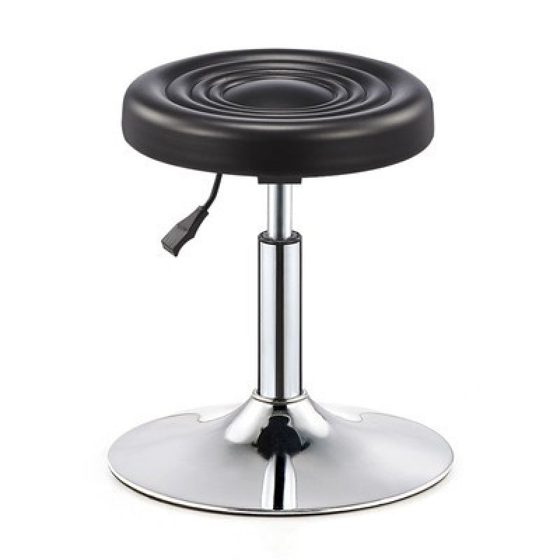 Adjustable Swivel Stool with Wheels, Large Work Stool, Round Stool for Barber Shop, Hair Salon, Bar Counter Chair with Backrest, Bar Chair