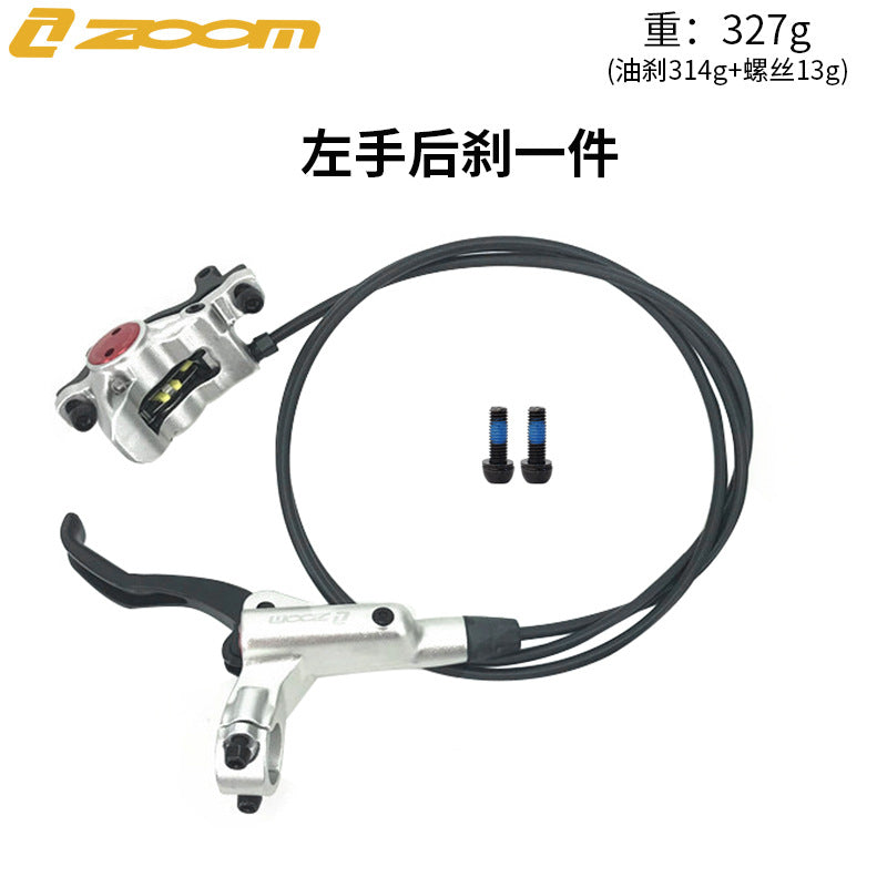 ZOOM HB875 Oil Brake Mountain Bike Oil Disc Hydraulic Disc Brake Bicycle Oil Tube Brake MT200