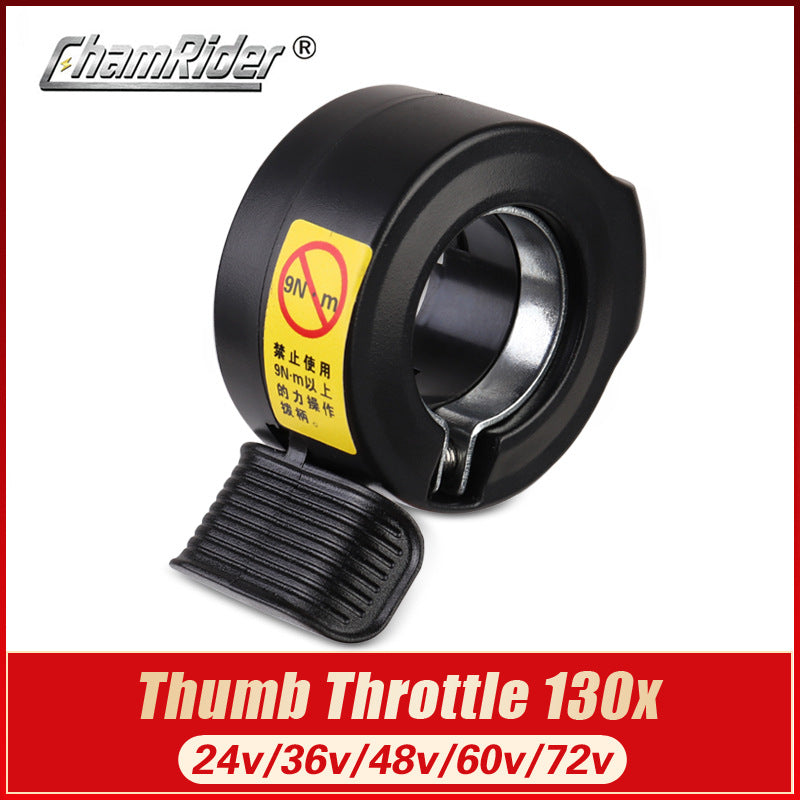 Ebike Twist Thumb Throttle Wuxing 24V/36V/48V/60V/72V