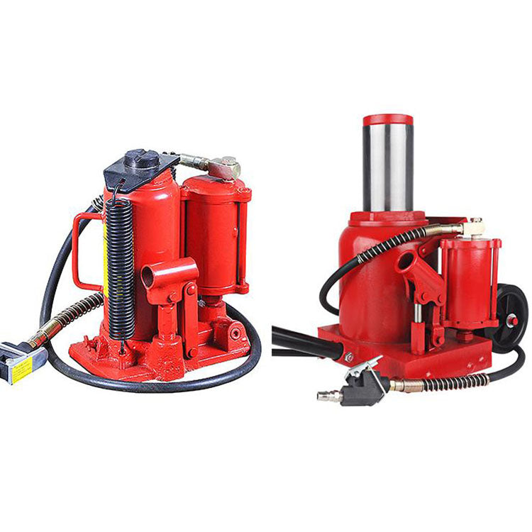 20 Ton Air Hydraulic Bottle Jack - Pneumatic & Manual Truck Lift