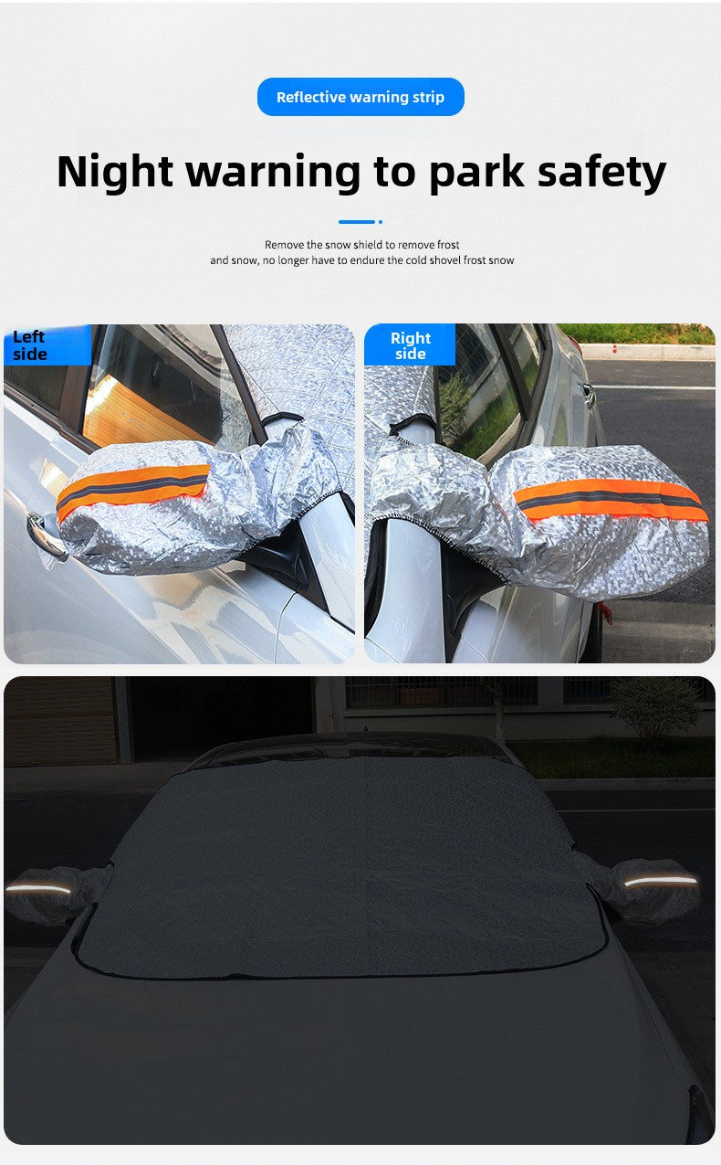 Car Magnetic Sunshade Curtain Front Windshield Sunshade Light Blocking Summer Heat Insulation Sunshade Car Accessories Sunshade