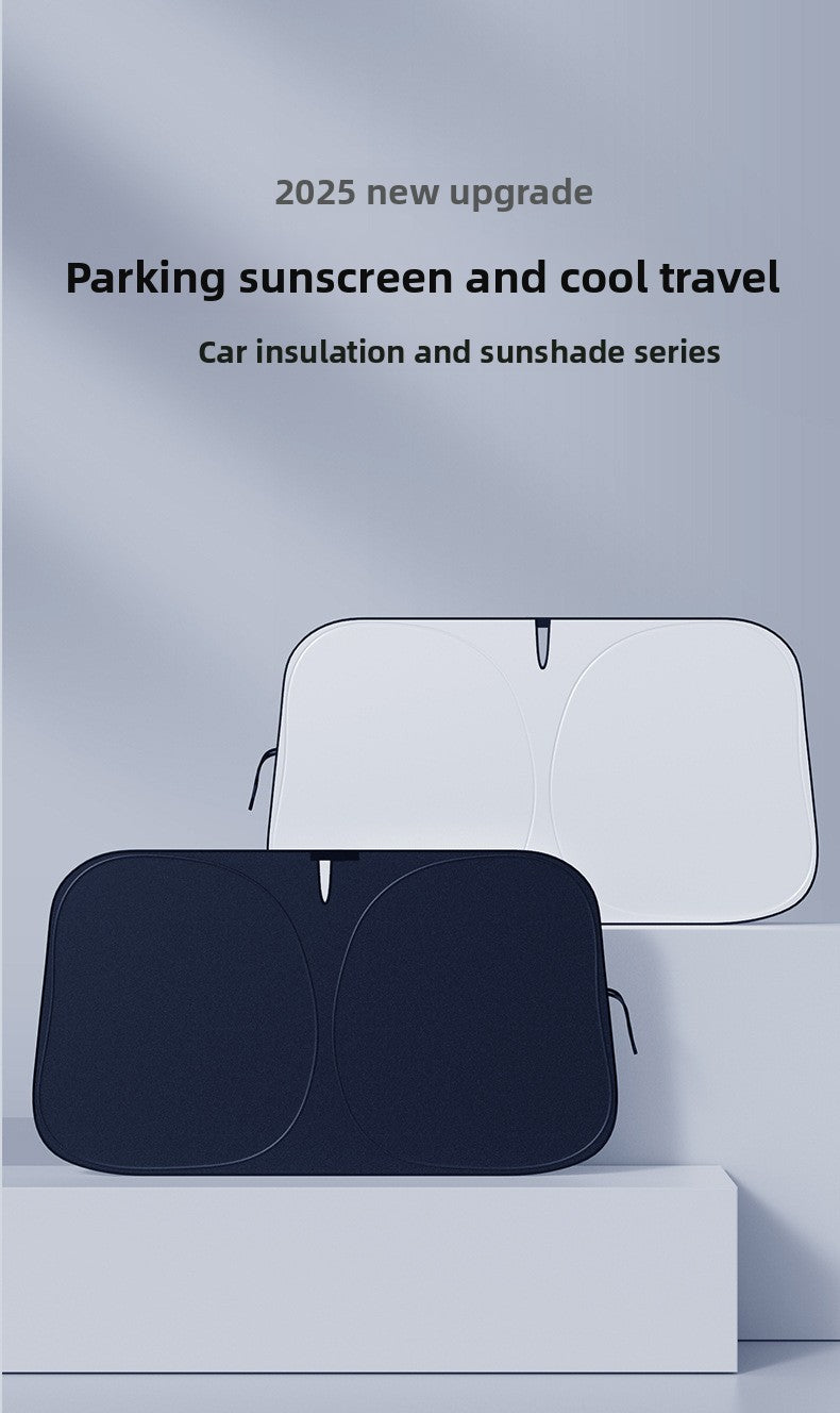 Car Windshield Sunshade Heat Insulation Sunshade for Car Anti-Glare Sunshade Board Summer Car Sunshade Windshield