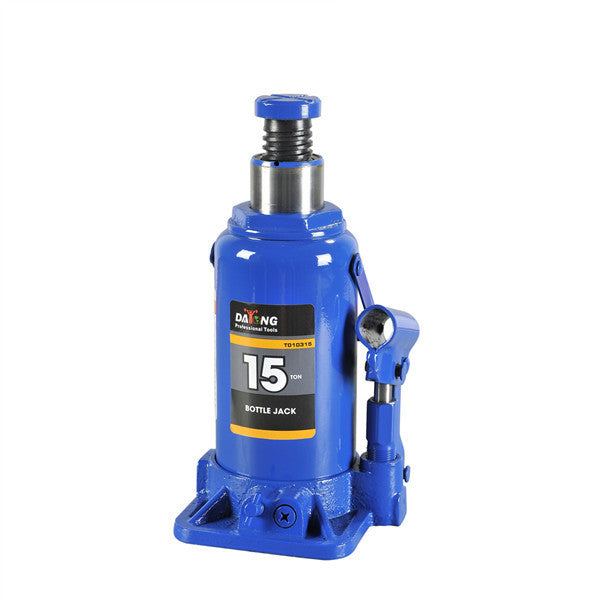 4-Ton Blue Heavy Duty Hydraulic Bottle Jack: Professional Car Lift