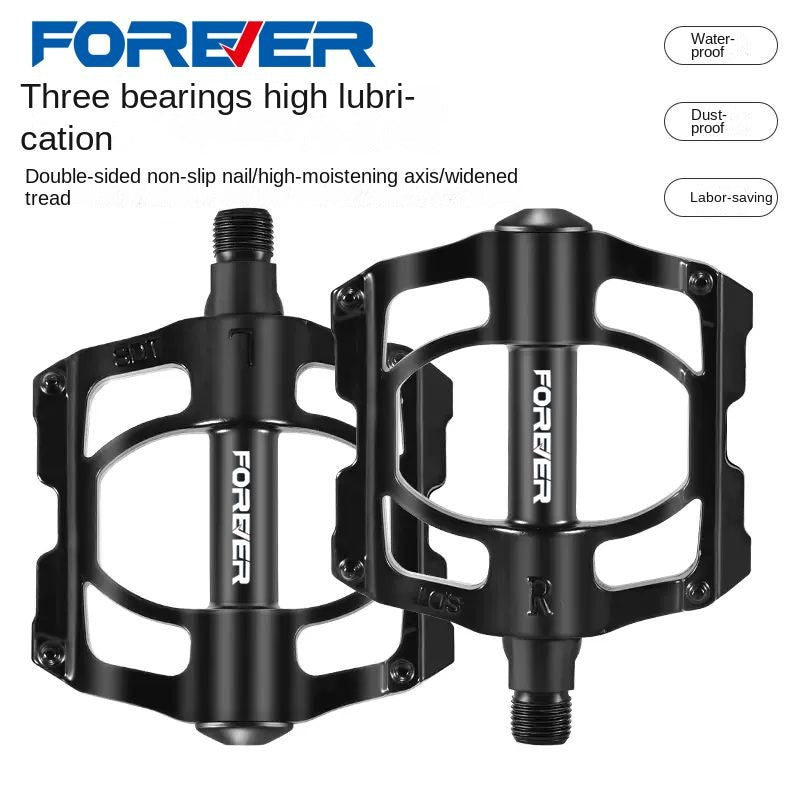 Permanent Bicycle Universal Pedal Mountain Bike Pedal Bicycle Road Bike Aluminum Alloy Pedal