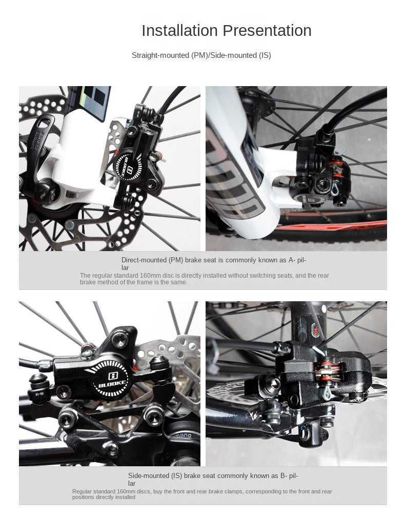 SHIMANO MT200 M396 Oil Brake Mountain Bike Hydraulic Disc Brake Folding Bike Oil Brake