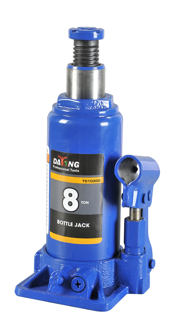 8-Ton Heavy Duty Hydraulic Bottle Jack: GS/TUV Certified for Mining
