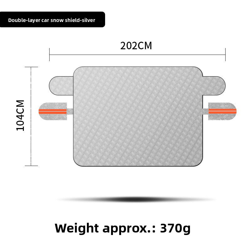 Car Magnetic Sunshade Curtain Front Windshield Sunshade Light Blocking Summer Heat Insulation Sunshade Car Accessories Sunshade