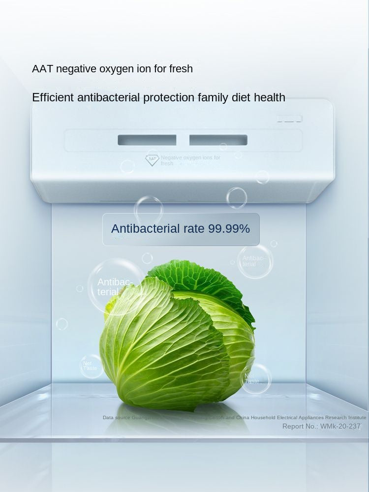 TCL Refrigerator 639 Liters Super Large Capacity Double-Door First-Class Energy Efficiency Double Cycle Air Cooling Frostless Integrated Double Frequency Conversion