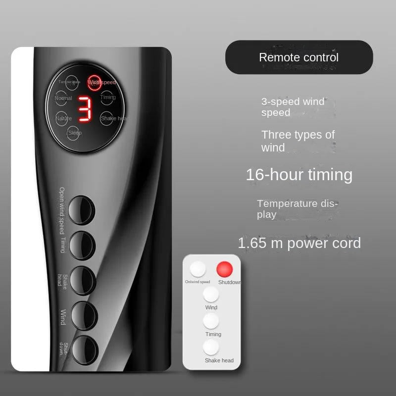 Weme electric fan standing fan 16inch Remote Control