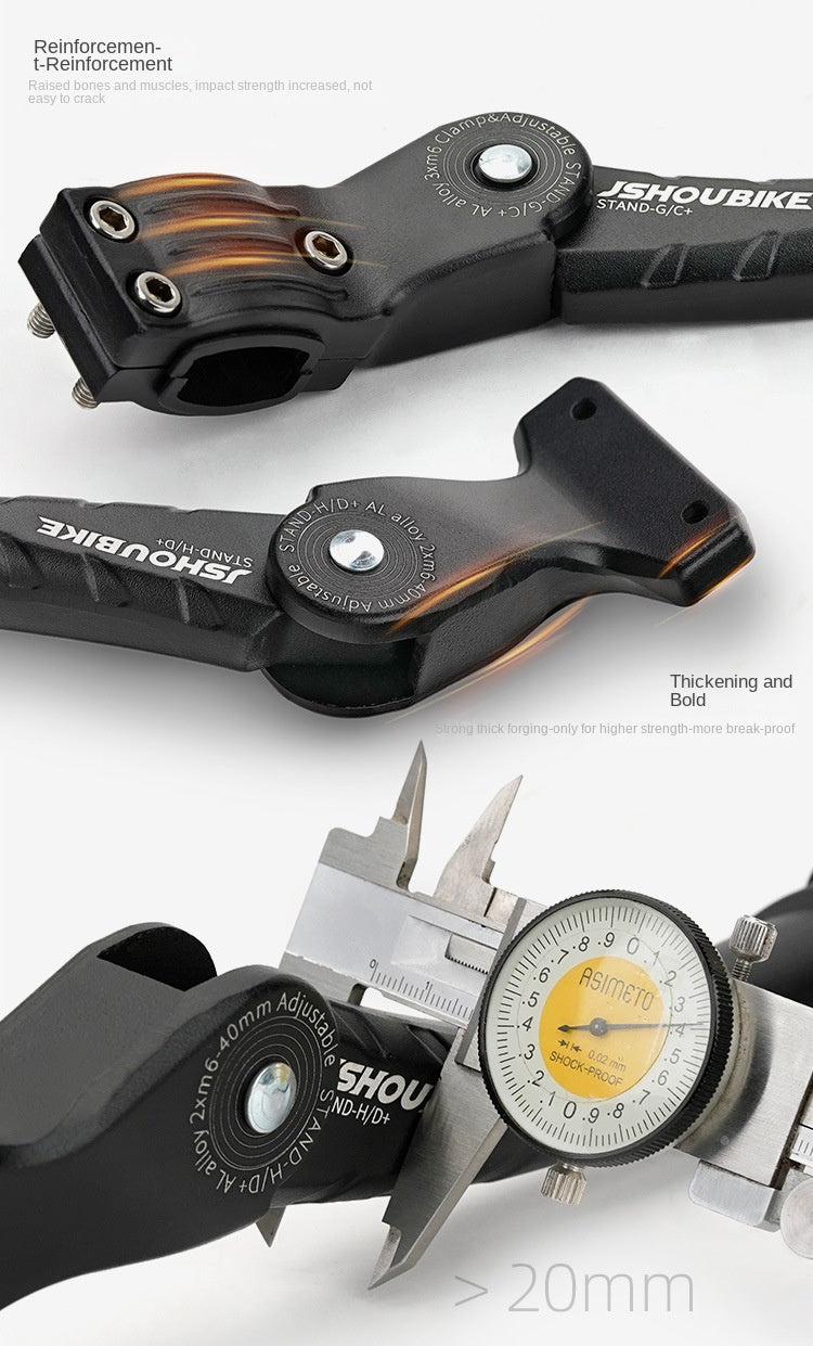 Bicycle Kickstand Center Mount Bike Stand Universal Mountain Bike Road Bike Foot Support Outdoor Cycling Gear Parking Bracket