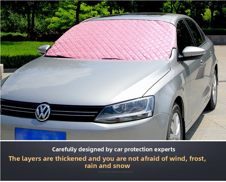 Snow Gear Anti-Freeze Anti-Frost Winter Thickened Sunshade Custom Logo Sun Visor