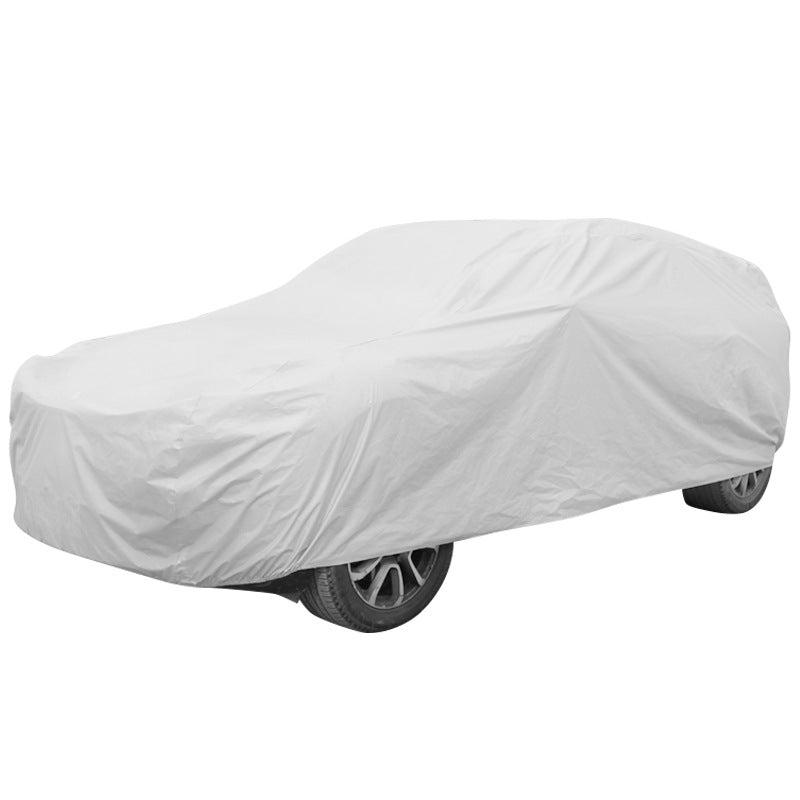 Car cover PEVA Single Layer Car Cover Car Sunshade Rainproof Sunproof Universal Type Printable LOGO Car Cover