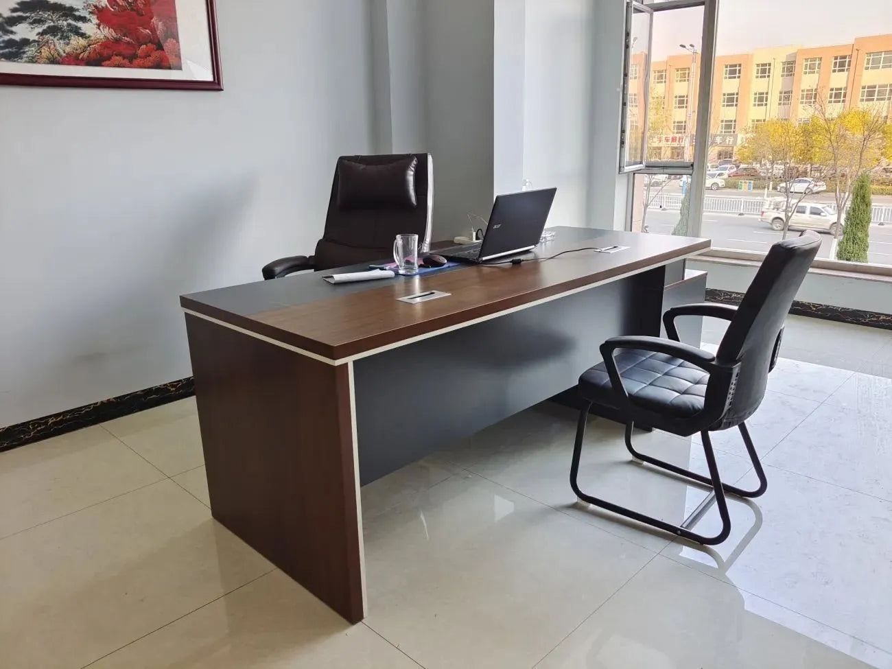 Wooden Table CEO Executive Desk ED02