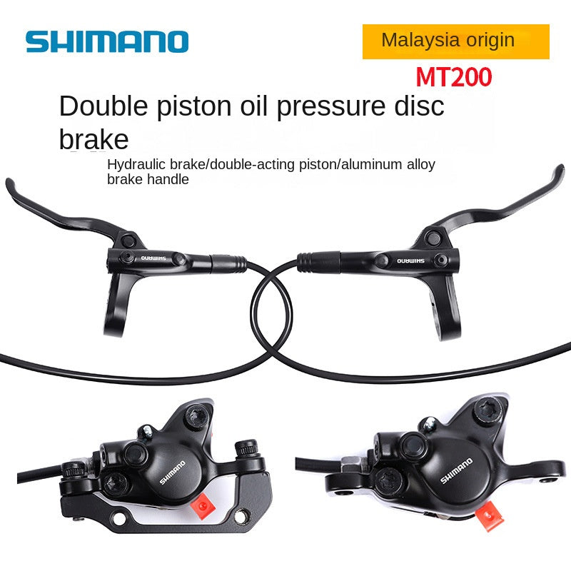 SHIMANO MT200 M396 Oil Brake Mountain Bike Hydraulic Disc Brake Folding Bike Oil Brake