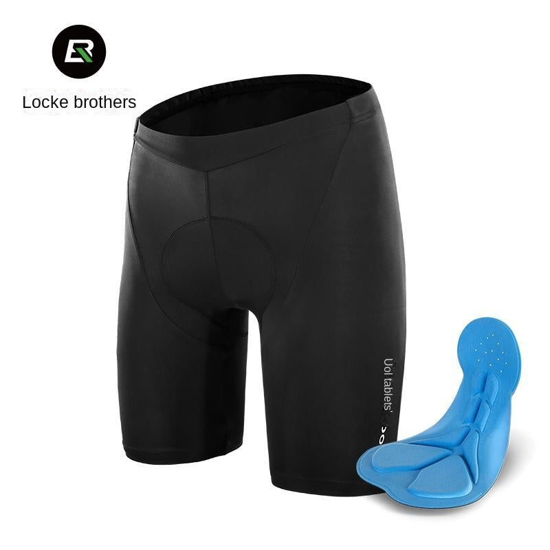 Rockbros Summer Cycling Shorts Men's and Women's Mountain Bike Road Bike Pants Sponge Mat Cycling Fixture