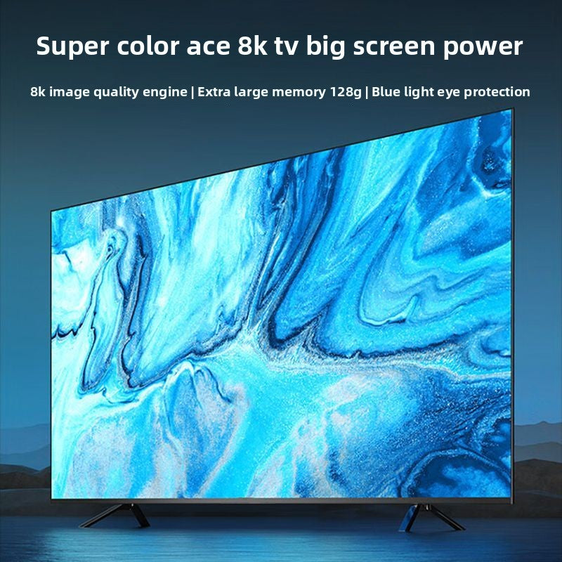 2025 Model TV for Home Use Large Screen Frameless Full Screen Genuine Ace KTV 55/65/75/85/ 100inch