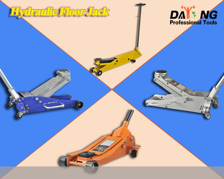 10 Ton Heavy Duty Long Chassis Service Jack - Hydraulic Lift