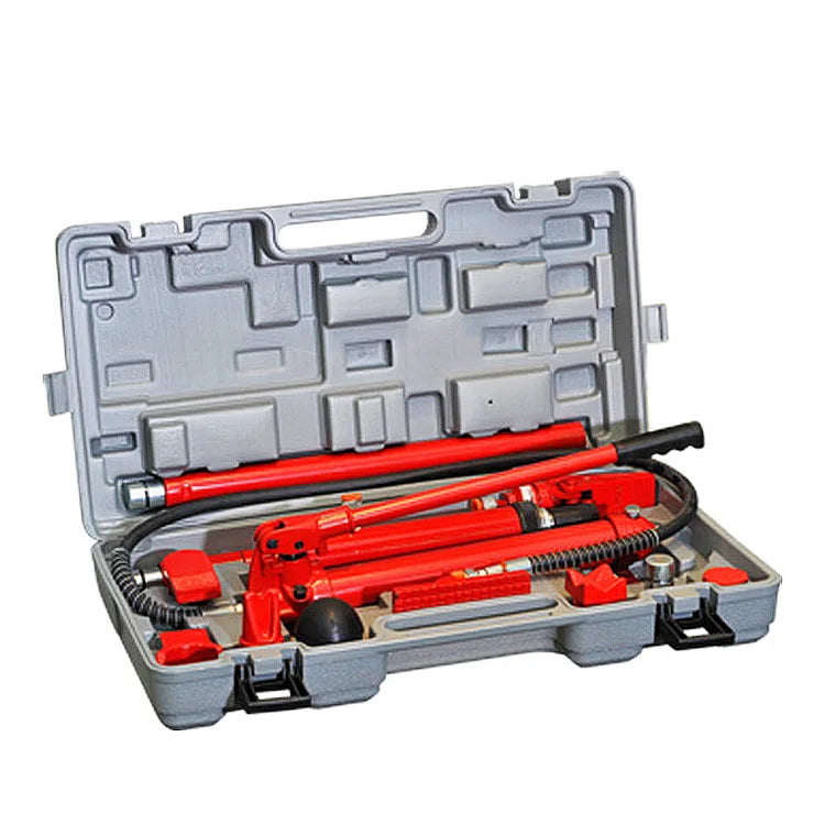 made in china 4 /10/20Ton Porta Power Hydraulic Jack Body Frame Repair Kit Auto Shop Tool Heavy Set