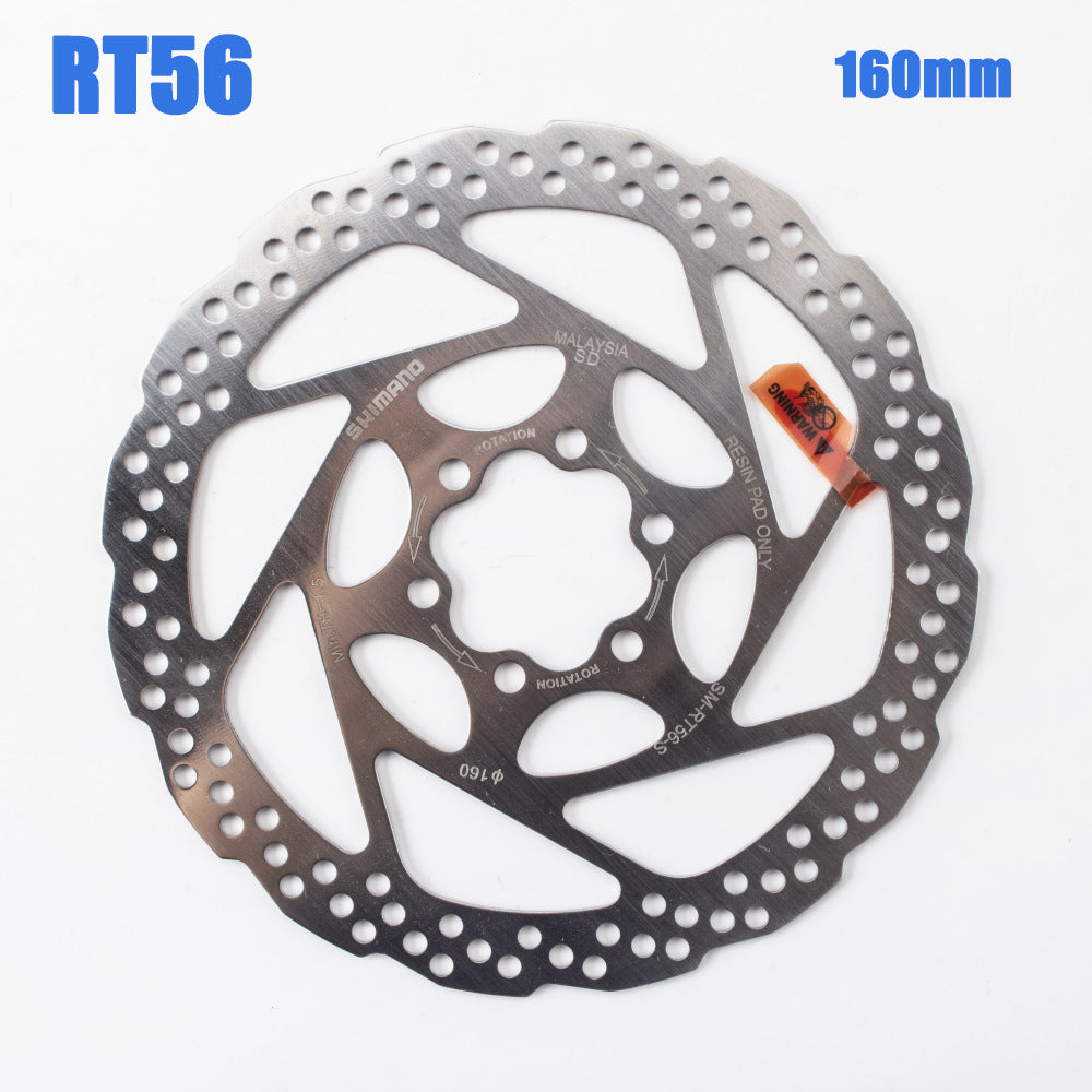 RT56 Disc Brake Pads Bicycle Six-Nail Brake Pads 160mm Brake Disc 180mm Disc with Screws