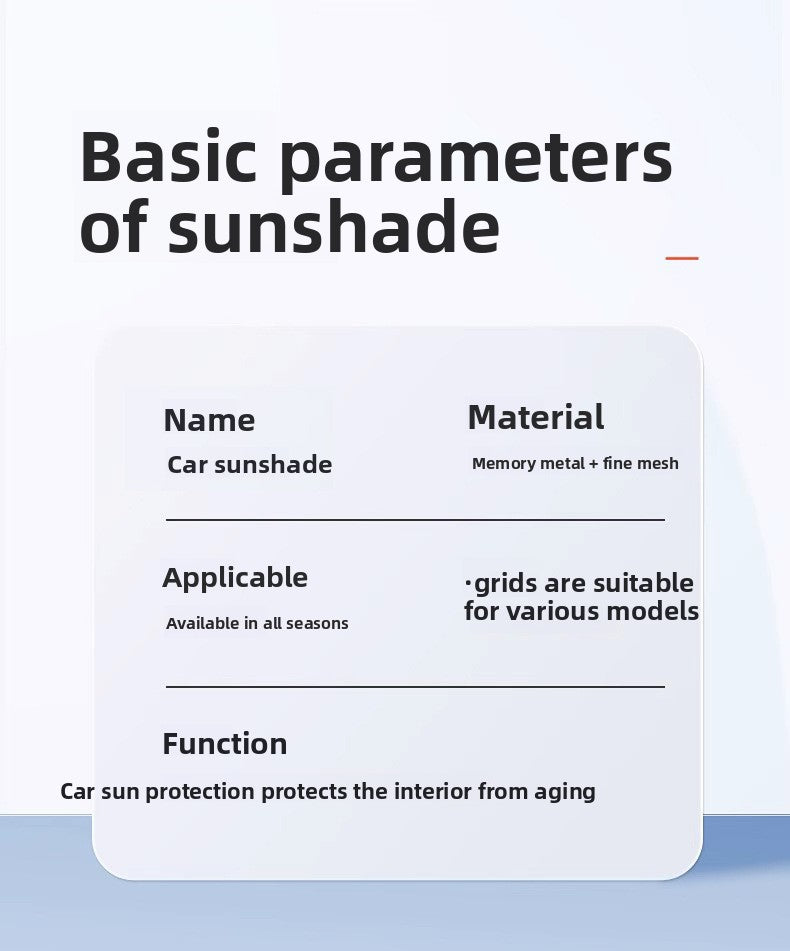 Car Sunshade Front Windscreen Glass Thickening Sun Visor Insulation Car Sunshade Sunshade Sun Protection Cooling Sun Shade