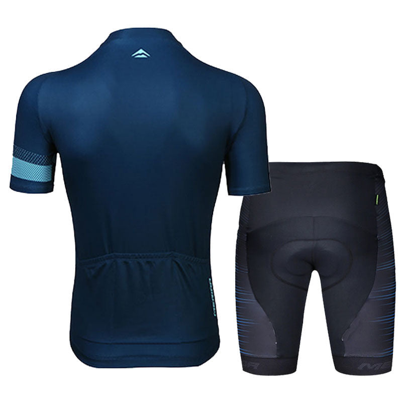 Merida Bicycle Short-Sleeve Cycling Clothes Suit Baby Boy and Girl Summer Road Clothing Quick-Drying Breathable Shoulder Strap Riding Pants