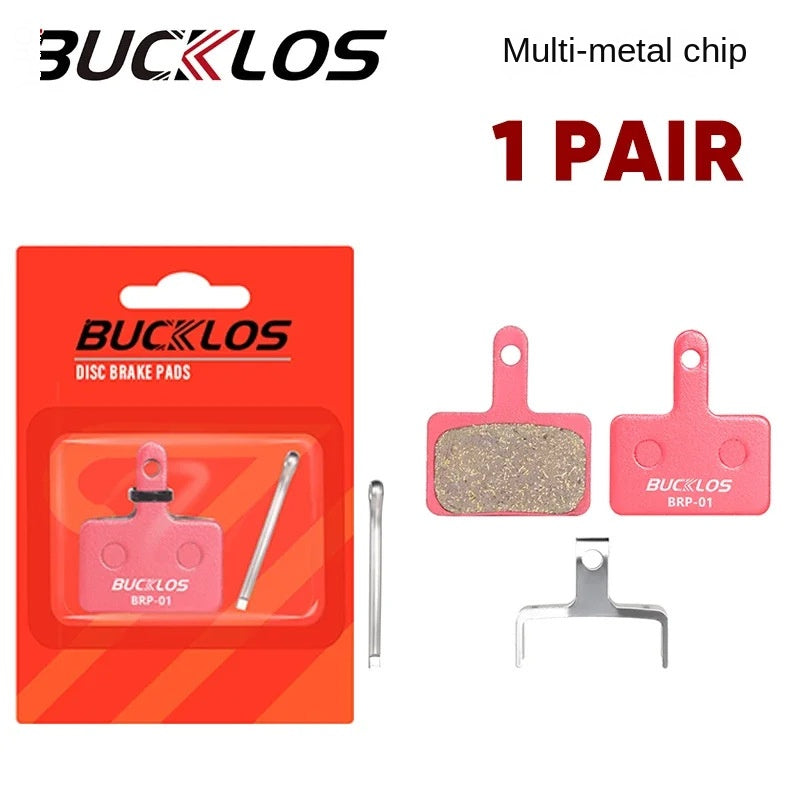 BUCKLOS Mountain Bike Cooling Pads MT200 Ceramic Resin Brake Pads B01S/B03S/B05S