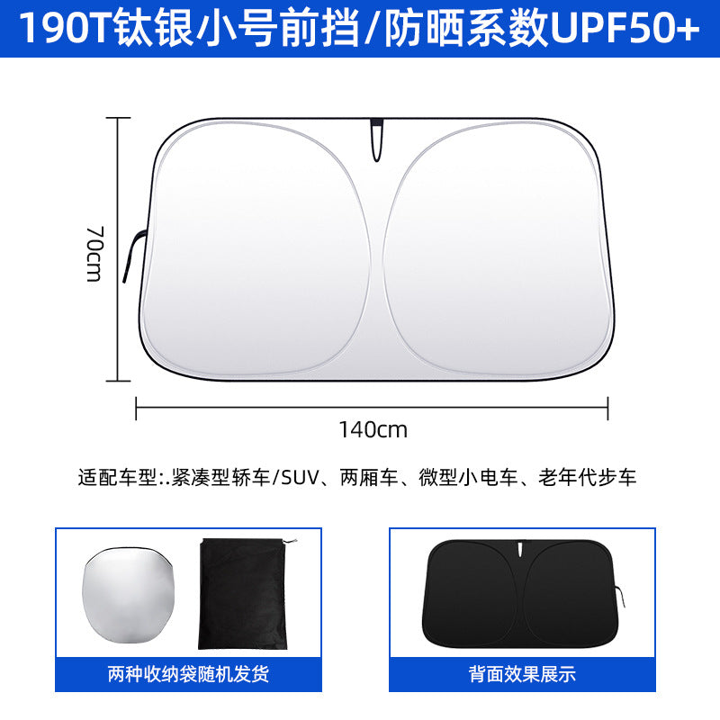 Car Windshield Sunshade Heat Insulation Sunshade for Car Anti-Glare Sunshade Board Summer Car Sunshade Windshield