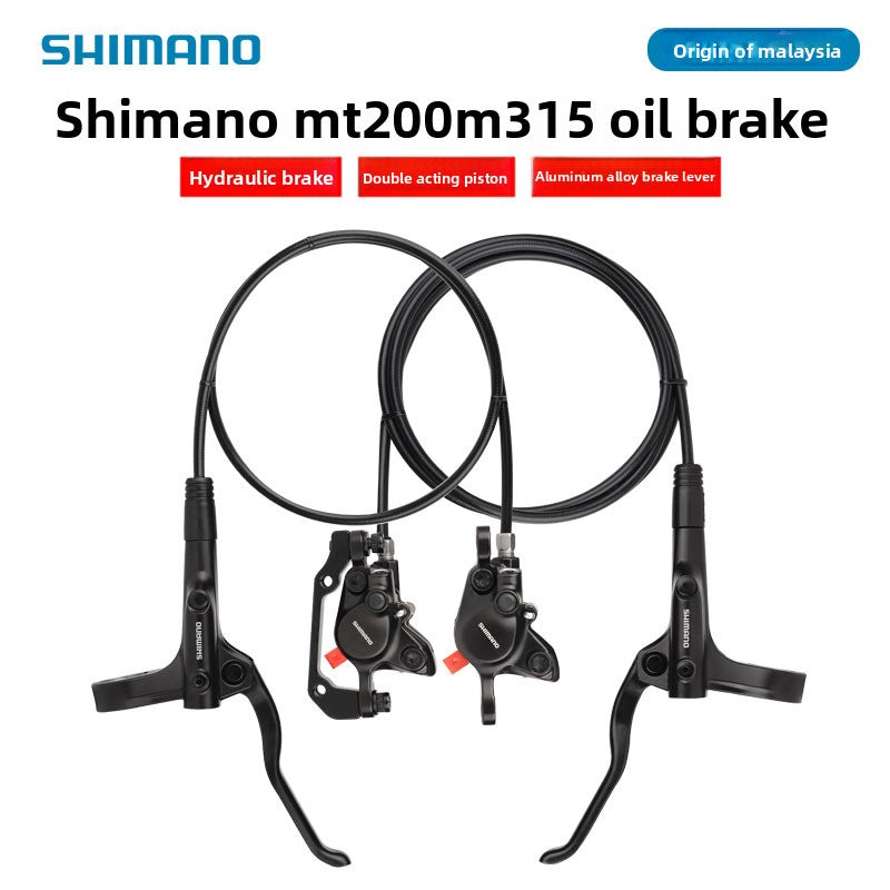 SHIMANO MT200 Oil Brake Mountain Bike Hydraulic Disc Brake Folding Bike Oil Brake