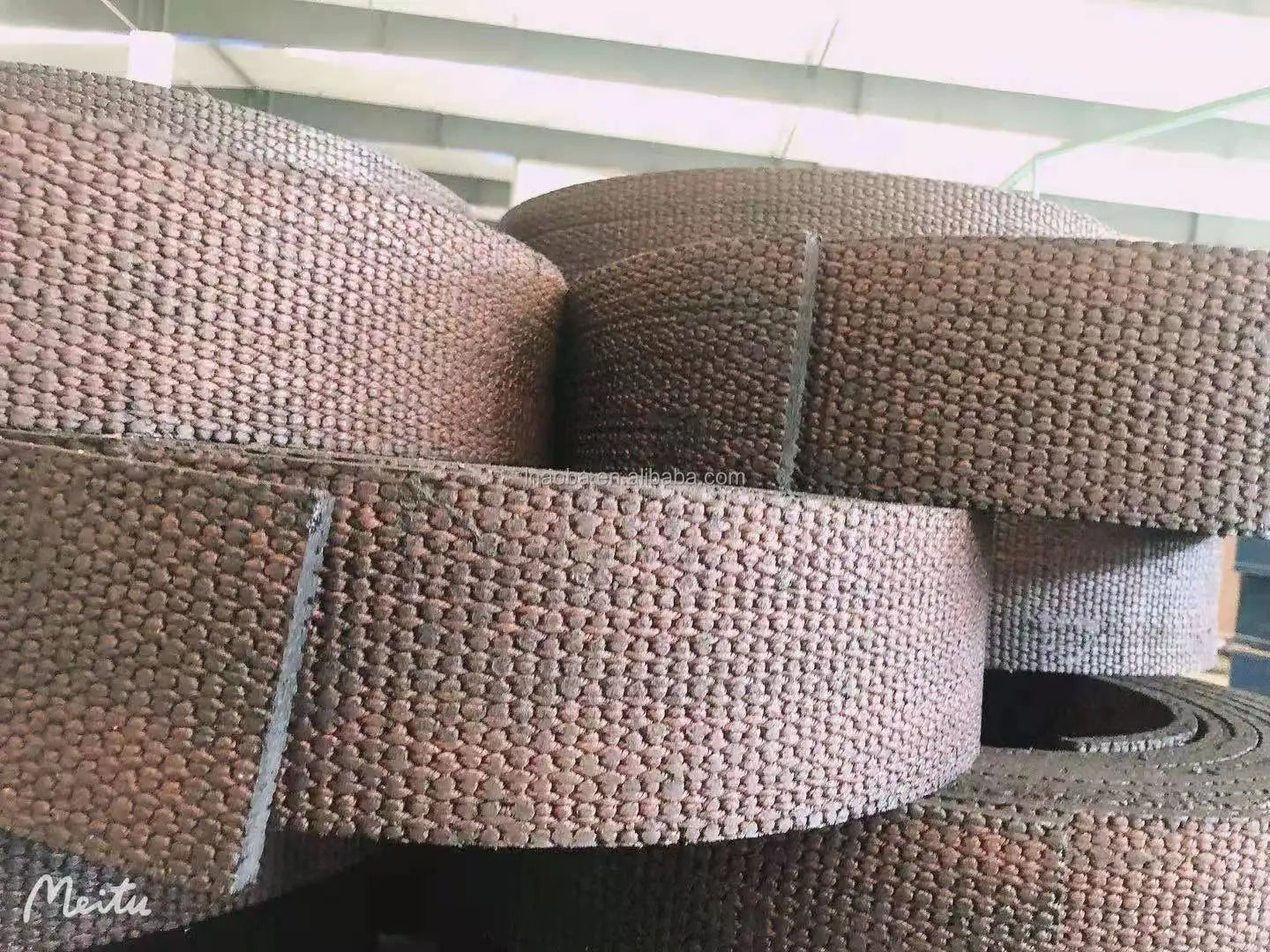 Non-asbestos resin brake lining roll