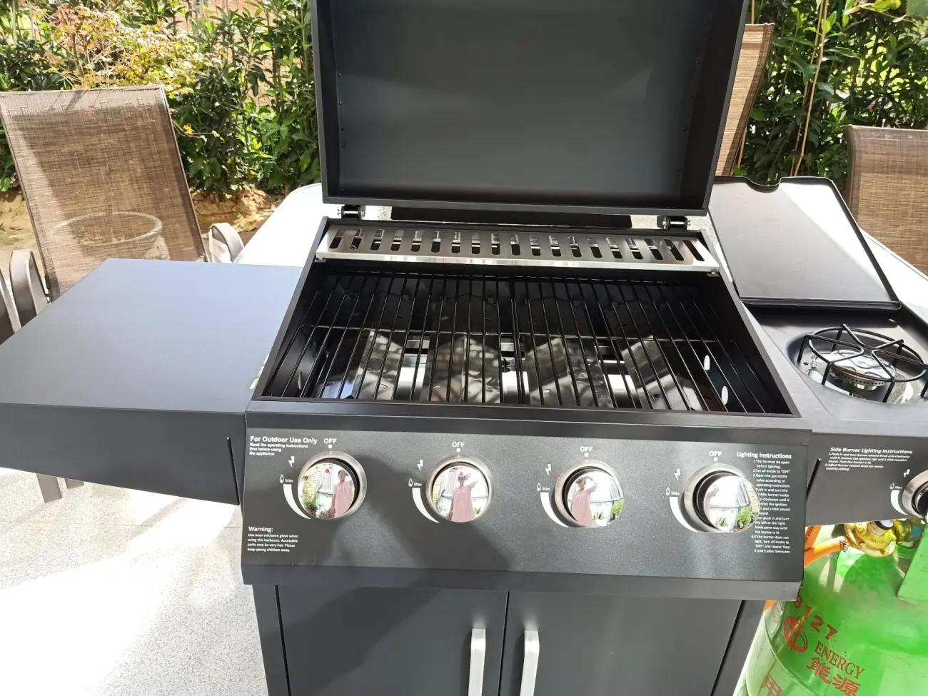 Gas 4+1 burner BBQ Grill DIMESHY