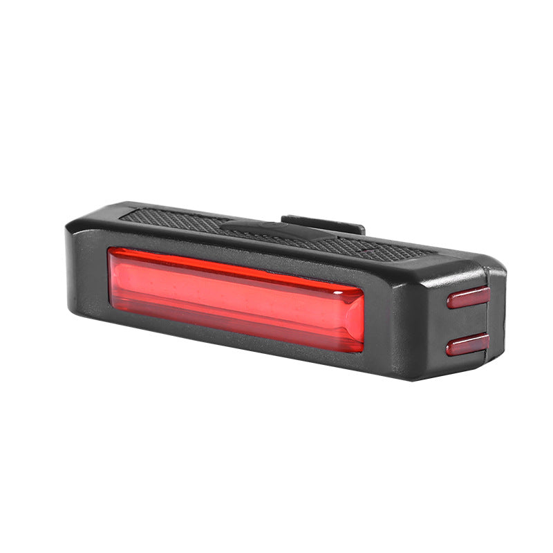 Bicycle Taillight USB Rechargeable Rear Lamp Flash Warning Light Mountain Bike Headlight