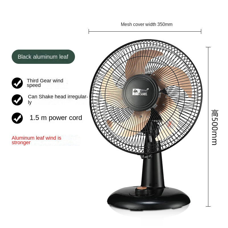 Camel Table Fan 14inch desk fan D02 aluminium blade