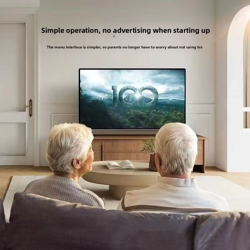 Large Screen Borderless Full Screen Ace 100inch Voice Control TV Ultra Clear Eye Protection Wall Mount 85/75/65/ 55inch