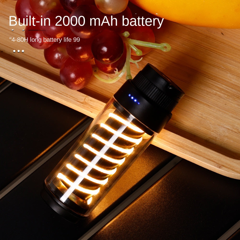 Camping Lantern Tent Ambience Light Waterproof USB Charging Campsite Lamp High Endurance Outdoor Lamp Lighting Camping Lamp