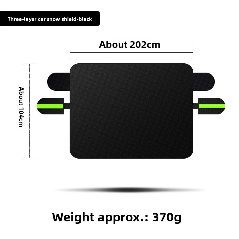 Car Magnetic Sunshade Curtain Front Windshield Sunshade Light Blocking Summer Heat Insulation Sunshade Car Accessories Sunshade