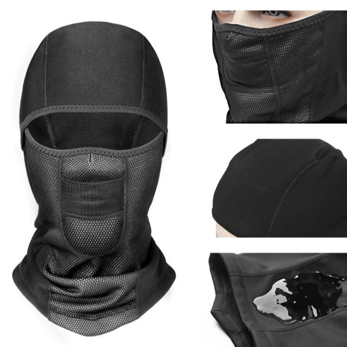 Winter Skiing Outdoor Cycling Mask Wind-Proof and Cold Protection Waterproof Diving Hood Warm Breathable Mask